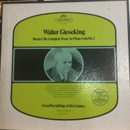 Walter Gieseking / Mozart* ‎– The Complete Music For Piano Solo, Vol.2