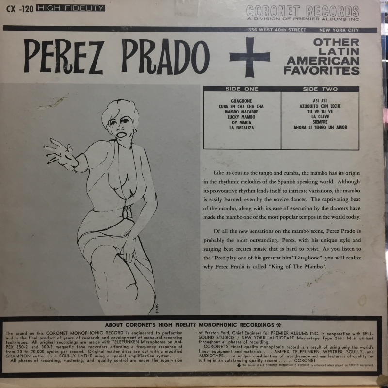 Perez Prado And His Orchestra ‎– Mambo Fire - Perez Prado's Greatest Hits