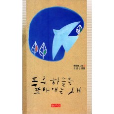 푸른 하늘을 쪼아대는 새 (김종섭시집,초판)