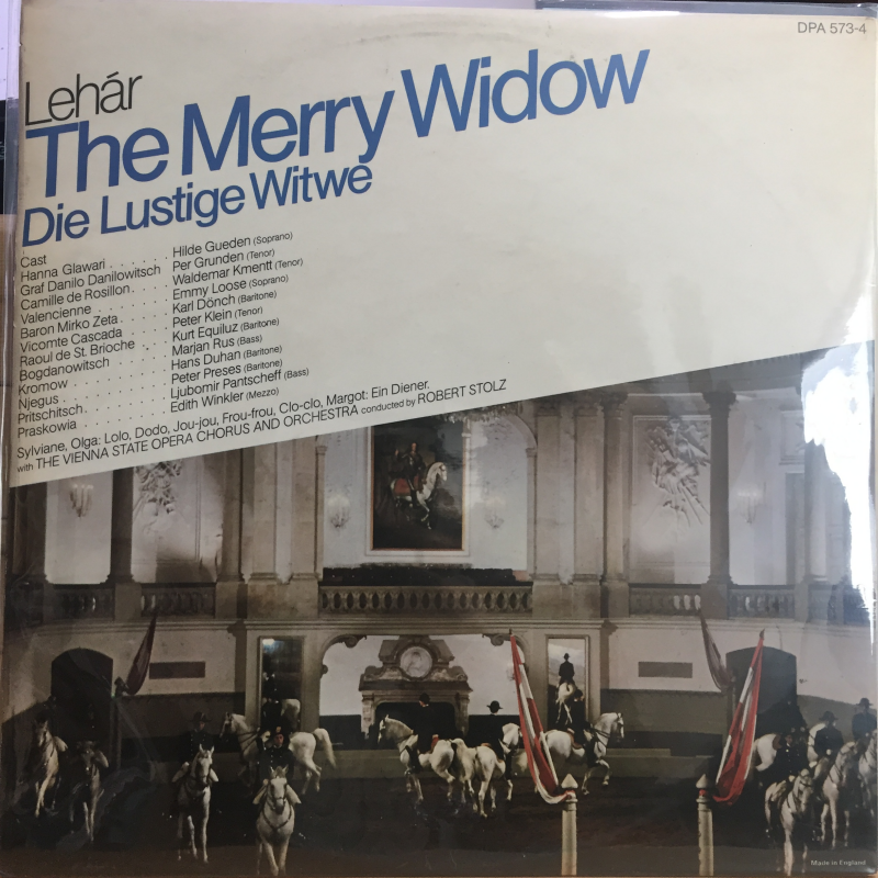 Franz Lehár ‎– Die Lustige Witwe - The Merry Widow