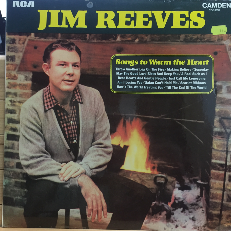 Jim Reeves ‎– Songs To Warm The Heart