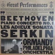 The Philadelphia Orchestra, Eugene Ormandy, Rudolf Serkin ‎– Beethoven: Piano Concerto No. 1 & 
