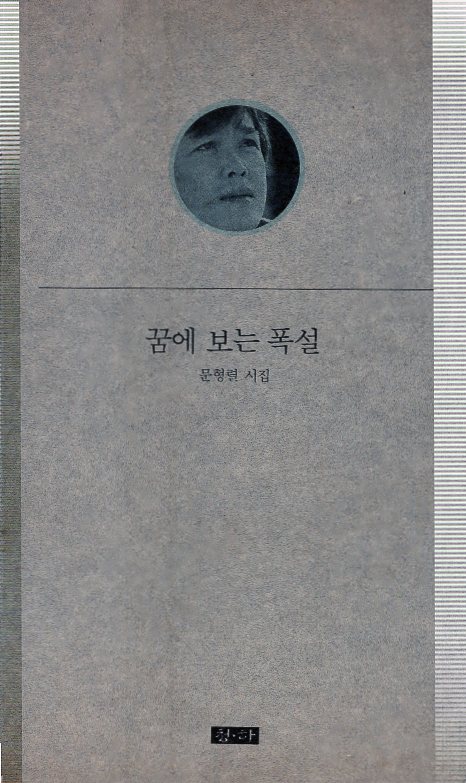 꿈에 보는 폭설 (문형렬시집,초판)