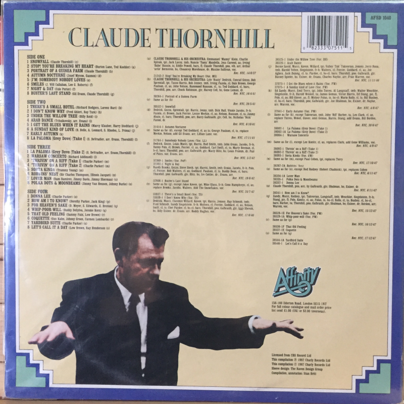 CLAUDE THORNHILL FEATURING SEVENTEEN CLASSIC GIL EVANS ARRANGEMENTS