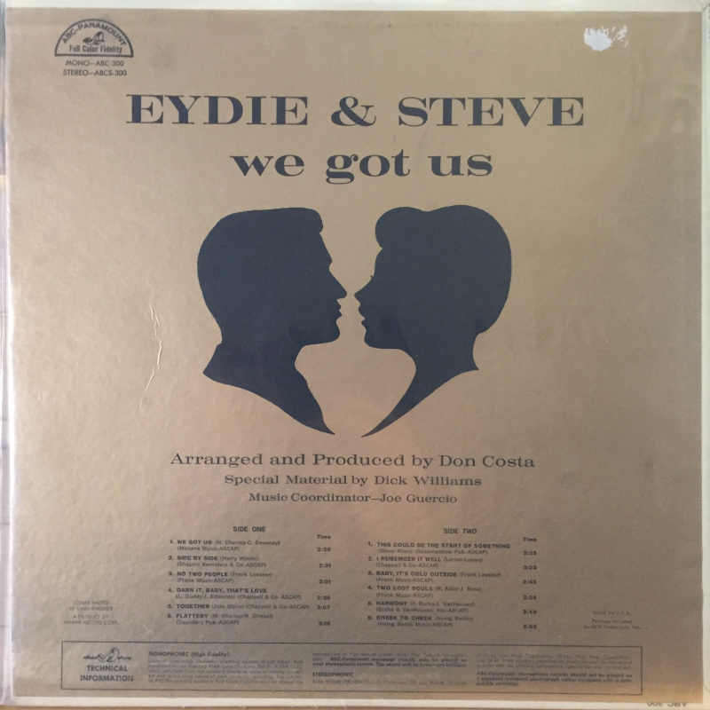 Steve & Eydie ‎– We Got Us