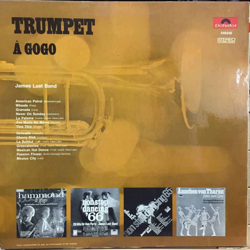 James Last ‎– Trumpet À Gogo