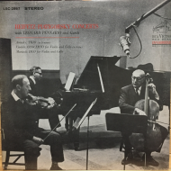 Heifetz, Piatigorsky, Pennario ‎– Heifetz-Piatigorsky Concerts With Leonard Pennario And Guests