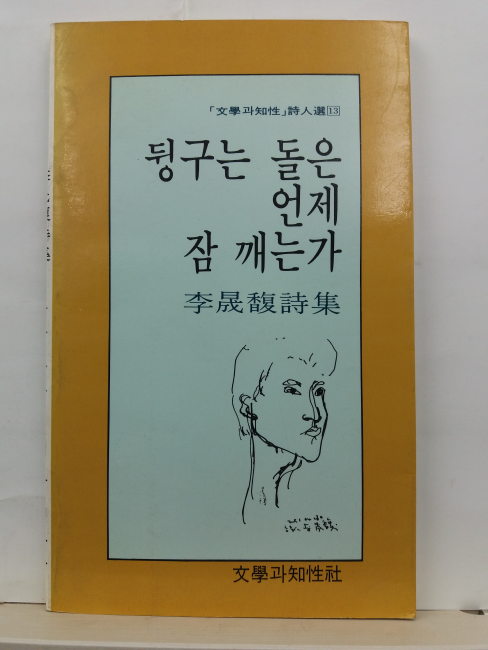 뒹구는 돌은 언제 잠 깨는가 (이성복 시집, 1986초판)