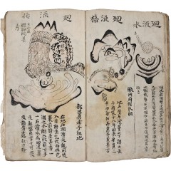[82] 36쪽에 걸쳐 산도(山圖) 그려진 [풍수지리서] 필사본