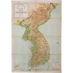 [64] Km를 표시한 컬러판 [표준 대한민국전도]