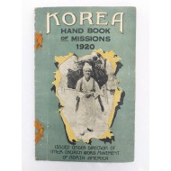 [350] Korea, Hand Book of Missions 1920 (1920년 한국에서의 선교 안내서 )