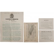 1905년 인삼 관련 [카탈로그와 가격 리스트] 등 자료 총 4종 일괄