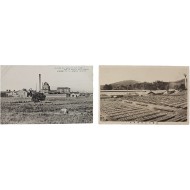 일제 강점기 신의주 제지회사 등 [사진엽서] 2점