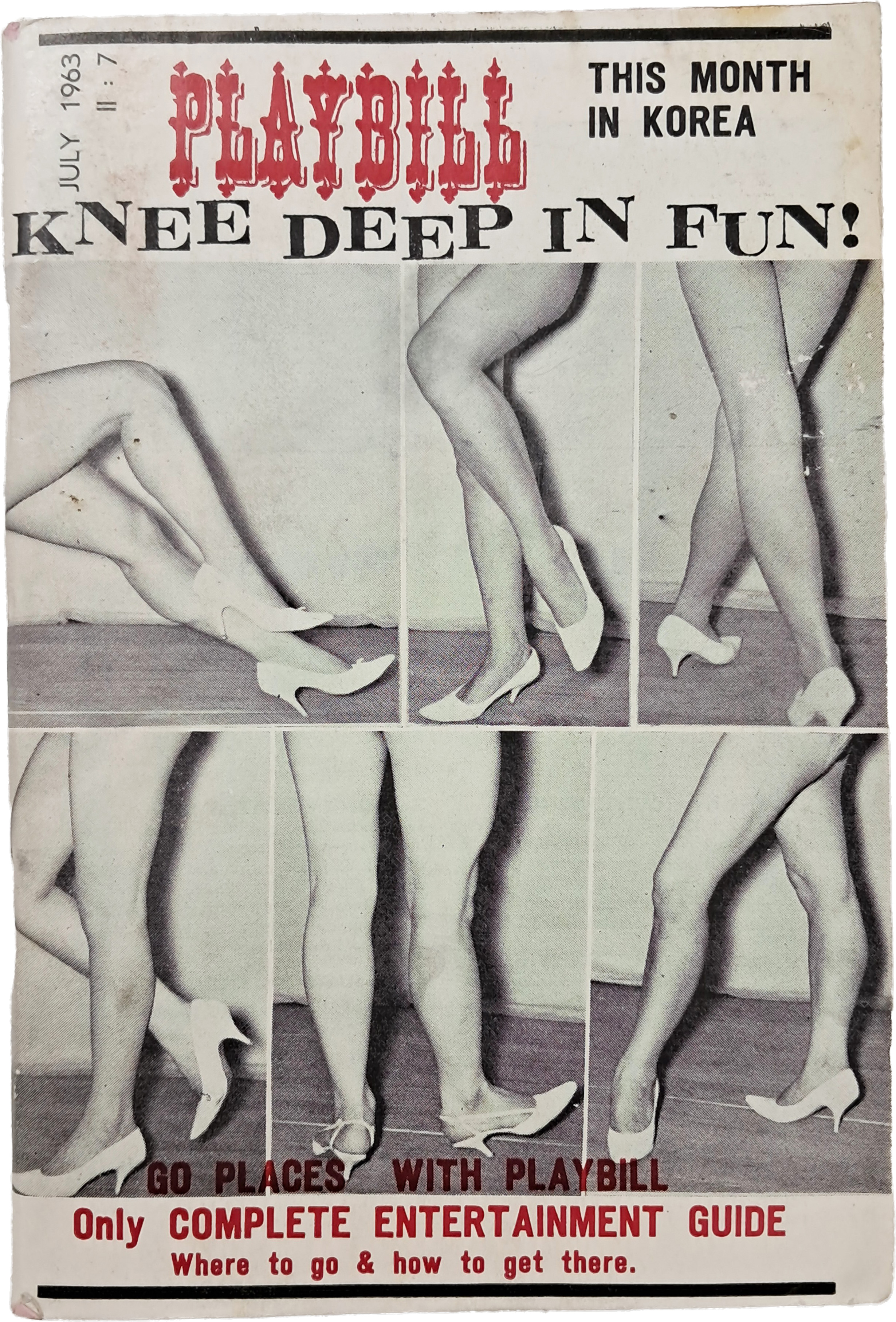 [16] 1960년대 한국 관련 기사가 실린 월간지 [PLAYBILL]