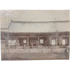 [37] 1910년경 전라도 추정 [운의헌 運義軒] 현판 배경 사진