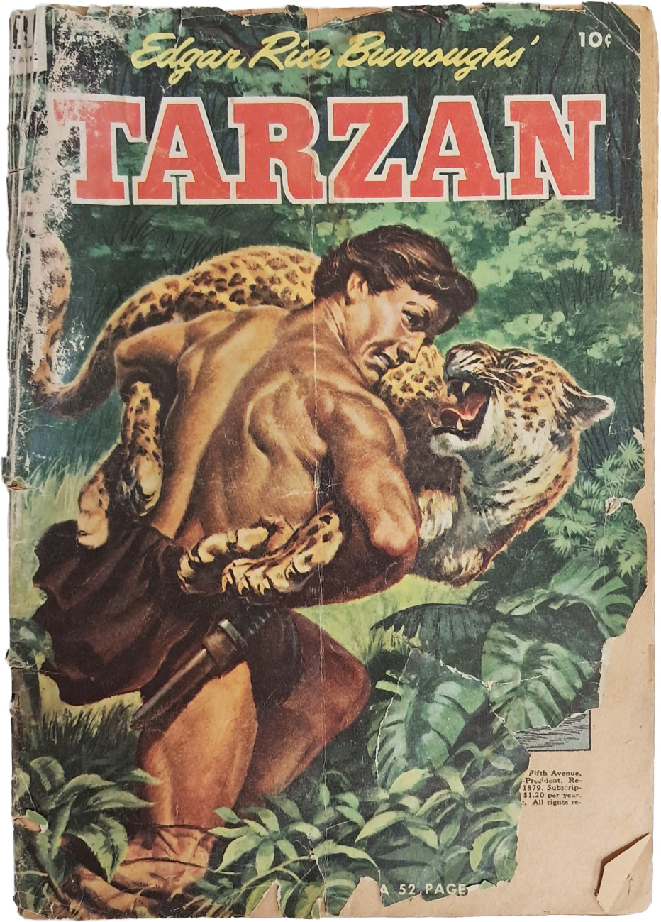 [50] 에드거 라이스 버로스의 연속물 만화 [타잔 TARZAN]