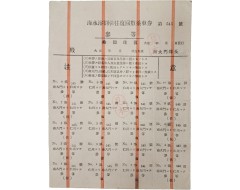 [55] ‘남대문-인천 구간’ [해수욕 할인 왕복승차권 海水浴割引往復乘車券] 견본