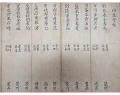 [133] 동도회 삼십오현첩 同道會三十五賢帖