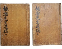 [139] 전라도 남원 출신 의병장 변사정(邊士貞)의 [도탄선생실기 挑灘先生實記] 2권 2책 완질 필사본
