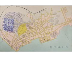 [200] 인천항 전도(仁川港全圖) 그림엽서(繪葉書)