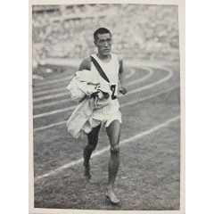 [48] 1936년 베를린 마라톤 금메달 손기정 선수 사진 카드