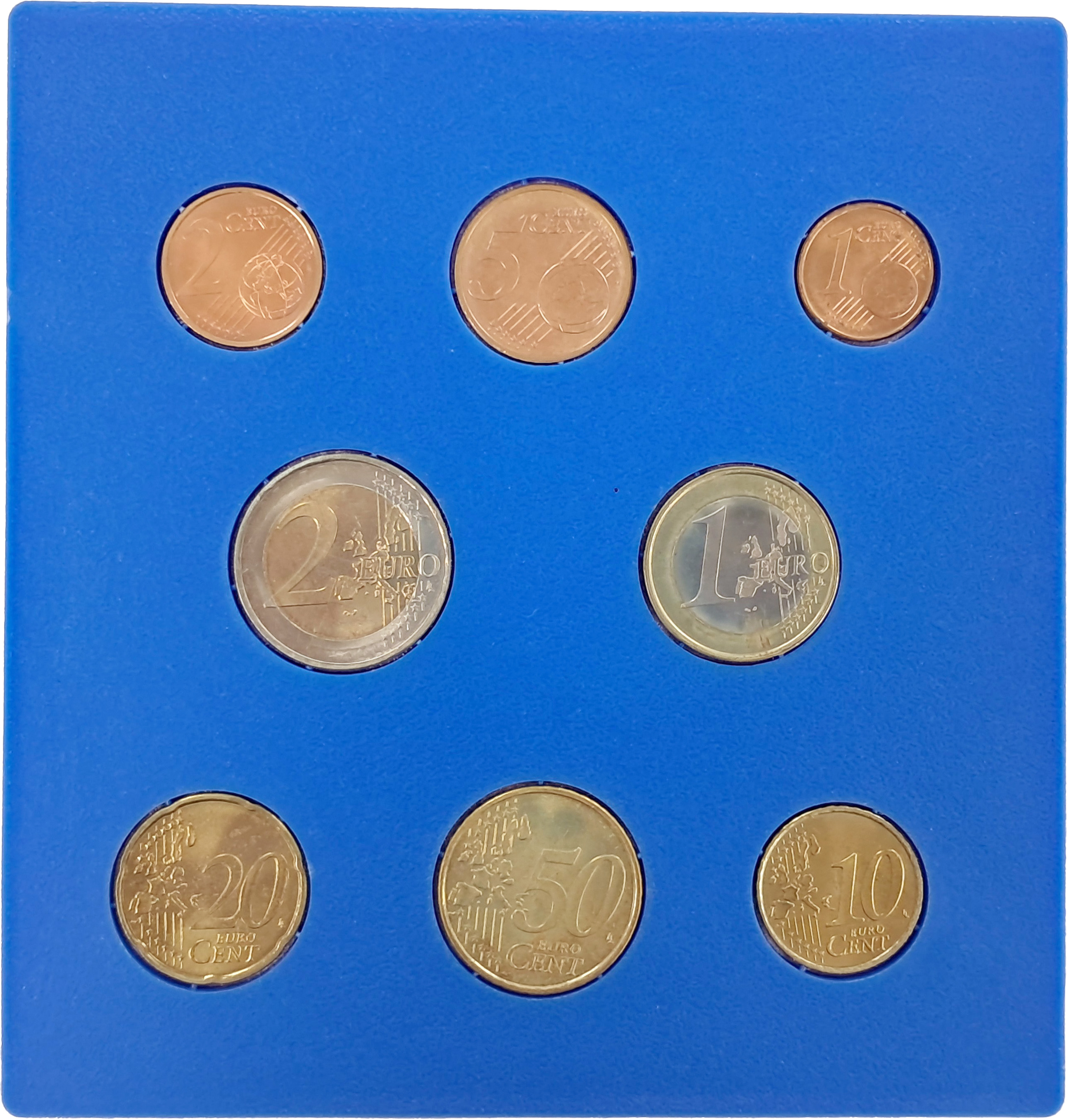 [35] 현행 유로 주화 8종 모음