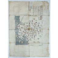 [243]황해도 지도 필사본