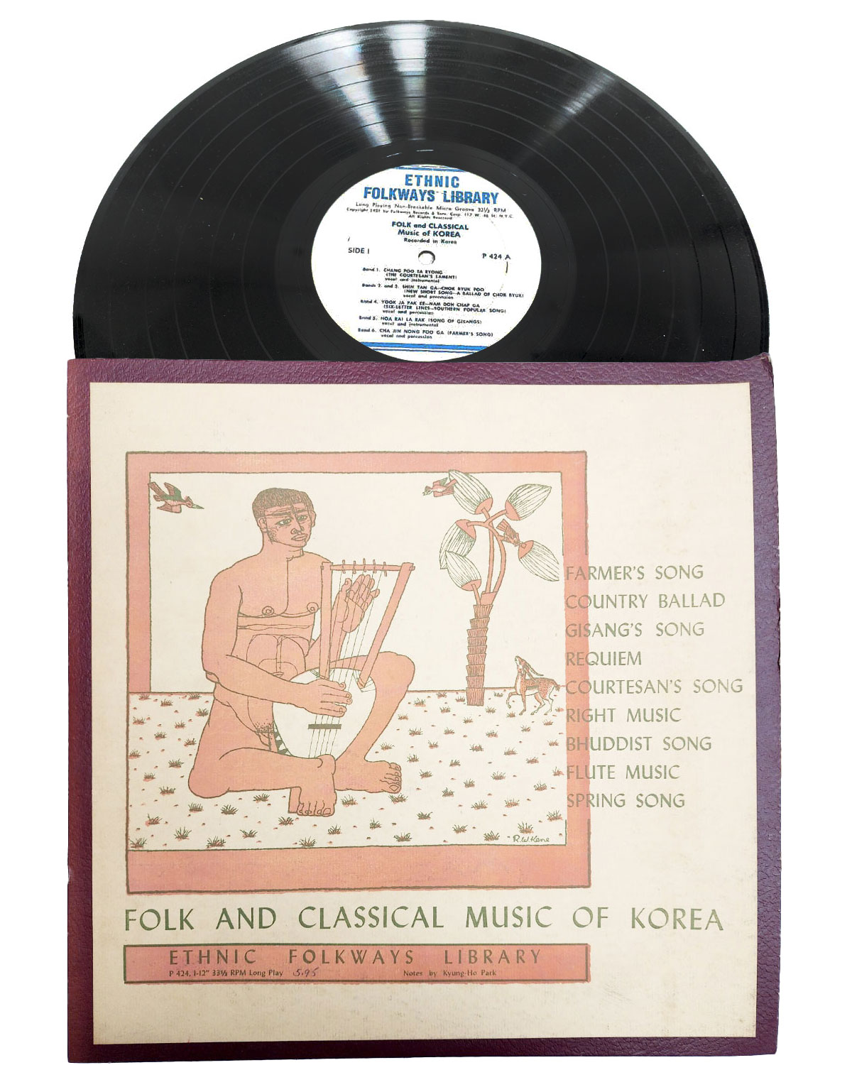 [66] 영문으로 표기된 한국 전통 민속음악 음반 Folk and Classical Music of Korea