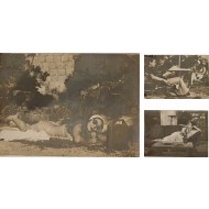 영화배우 윤일봉 외 여배우 사진 등 3점 일괄