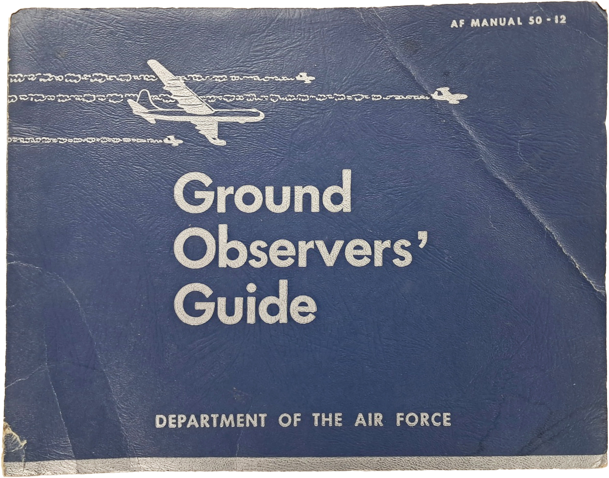 [13] 비행기 도판과 사진이 수록된 미 공군 메뉴얼 [Ground Observers' Guide]
