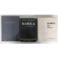 [45] 명성황후와 순종의 장례식 등 희귀한 사진이 수록된 [한국의 역사 문화 등에 대한 소개서] 3책 일괄